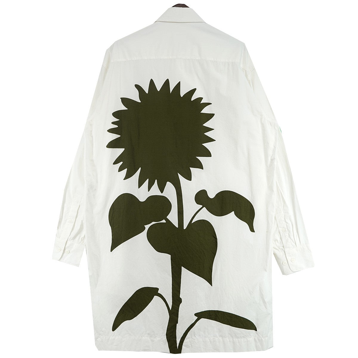 CRAIG GREEN 21SS LONG FLOWER SHIRT バック プリント サンフラワー 向日葵オーバー サイズ シルエット ロングスリーブ 長袖 シャツ 古着・中古-1枚目のアイテム画像