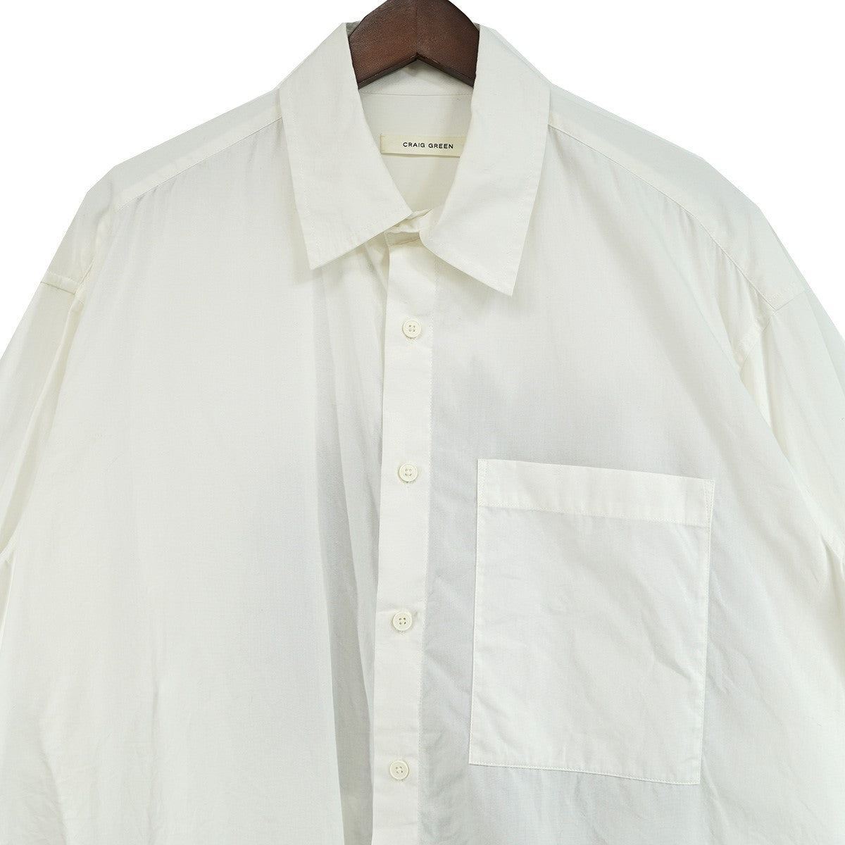 CRAIG GREEN 21SS LONG FLOWER SHIRT バック プリント サンフラワー 向日葵オーバー サイズ シルエット ロングスリーブ 長袖 シャツ 古着・中古-4枚目のアイテム画像