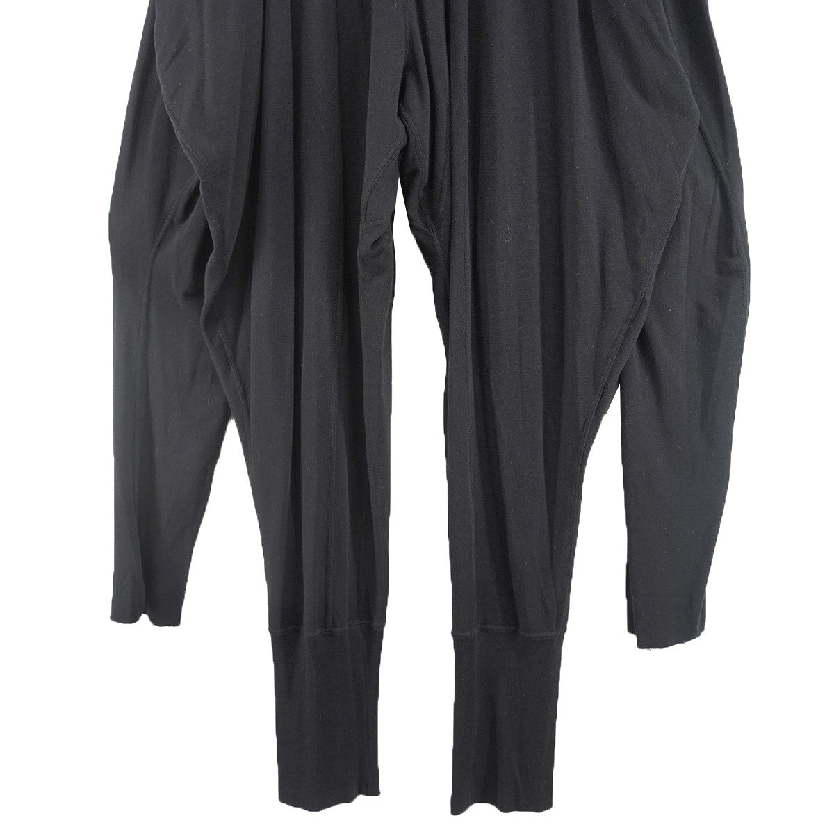 JULIUS 12AW resonance RAYON CUPRA SWEAT ATTACHED OVER CROTCH PANTSレーヨン キュプラ アタッチド オーバー クロッチ イージー スウェット パンツ 古着・中古-4枚目のアイテム画像