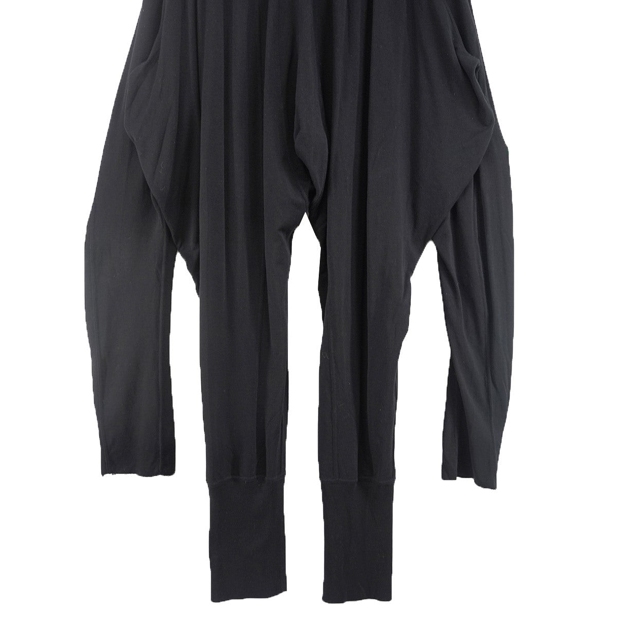 JULIUS 12AW resonance RAYON CUPRA SWEAT ATTACHED OVER CROTCH PANTSレーヨン キュプラ アタッチド オーバー クロッチ イージー スウェット パンツ 古着・中古-6枚目のアイテム画像
