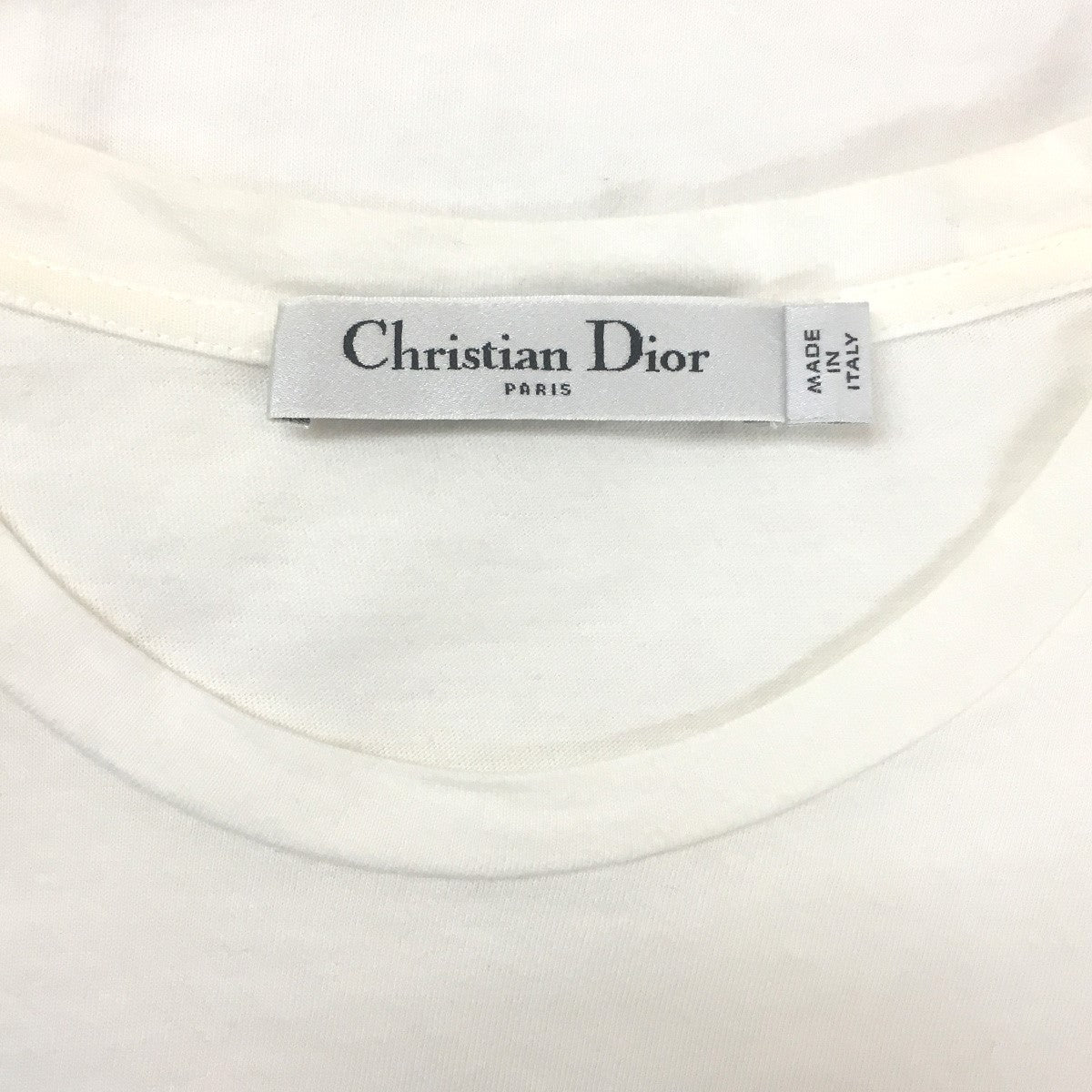 Christian Dior 21SS シグネチャーバンド ロゴ Tシャツ 古着・中古-5枚目のアイテム画像