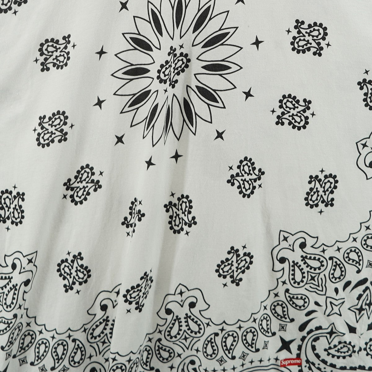 22AW Bandana Tagless Teeバンダナ ロゴ タグレス Tシャツ
