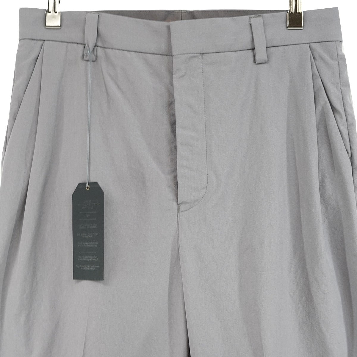 UNUSED Wool Silk Slacks ウール シルク トラウザーズ スラックス パンツ 古着・中古-2枚目のアイテム画像