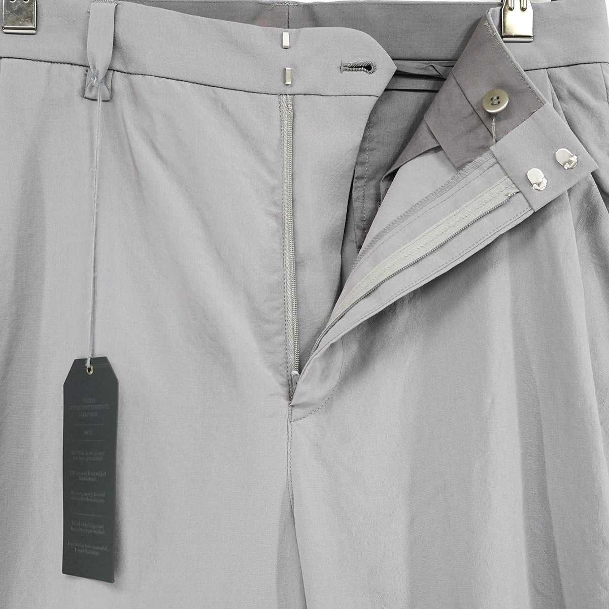 UNUSED Wool Silk Slacks ウール シルク トラウザーズ スラックス パンツ 古着・中古-4枚目のアイテム画像
