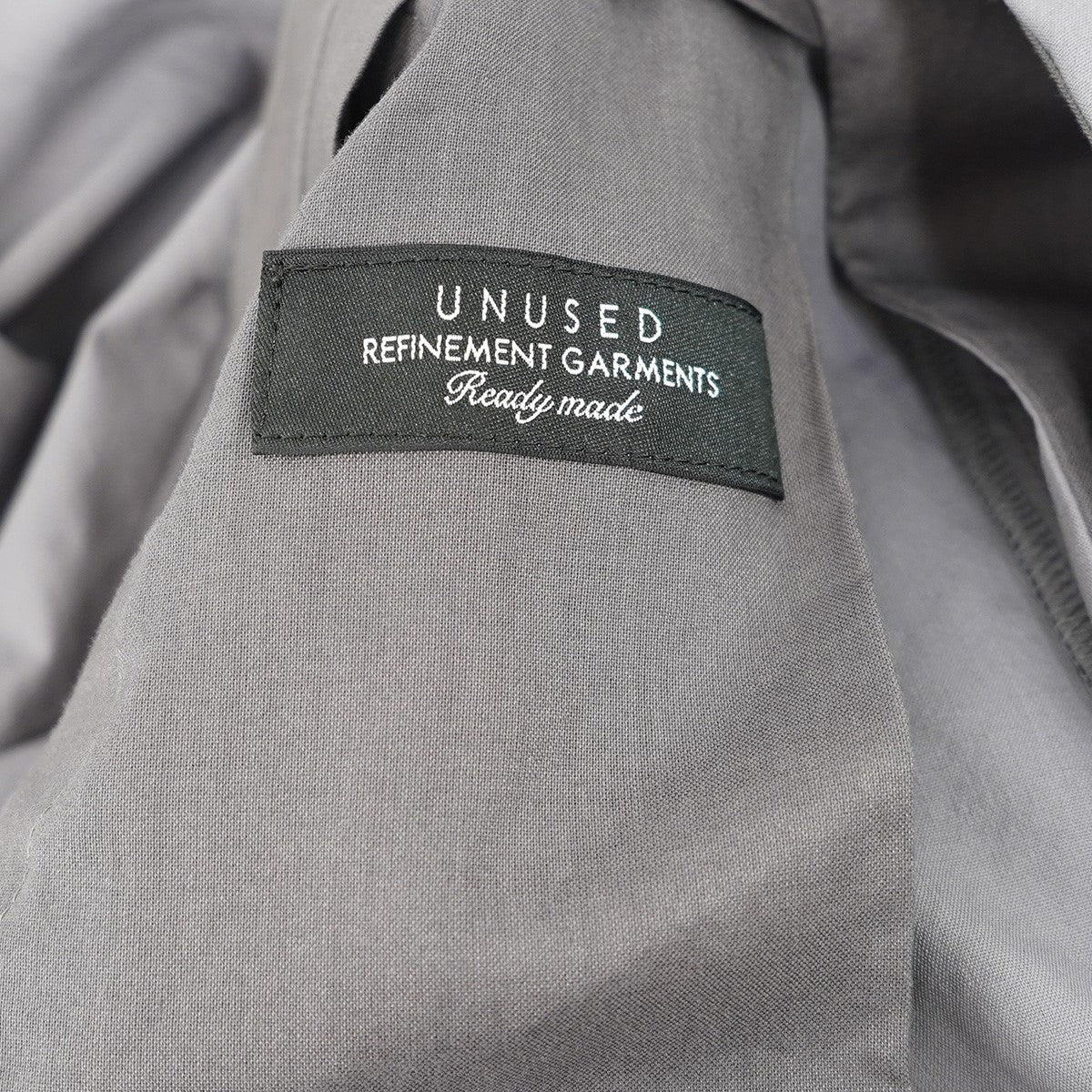 UNUSED Wool Silk Slacks ウール シルク トラウザーズ スラックス パンツ 古着・中古-6枚目のアイテム画像