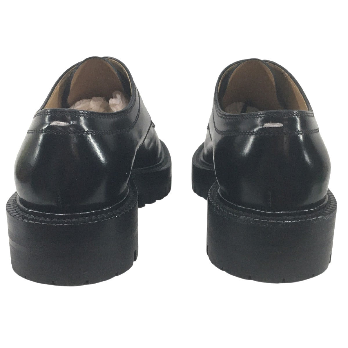 Maison Margiela 22 TABI タビ クリートソール レースアップ レザー シューズ 靴 古着・中古-6枚目のアイテム画像