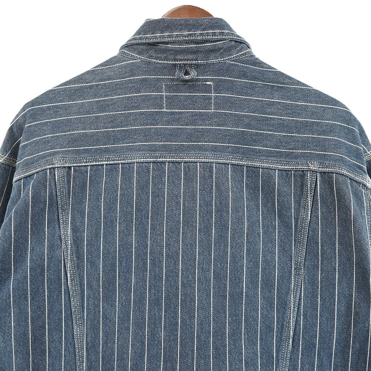 CARHARTT WIP ORLEAN JACKET オルレアンストライプ デニム トラッカー ジャケット 古着・中古-5枚目のアイテム画像