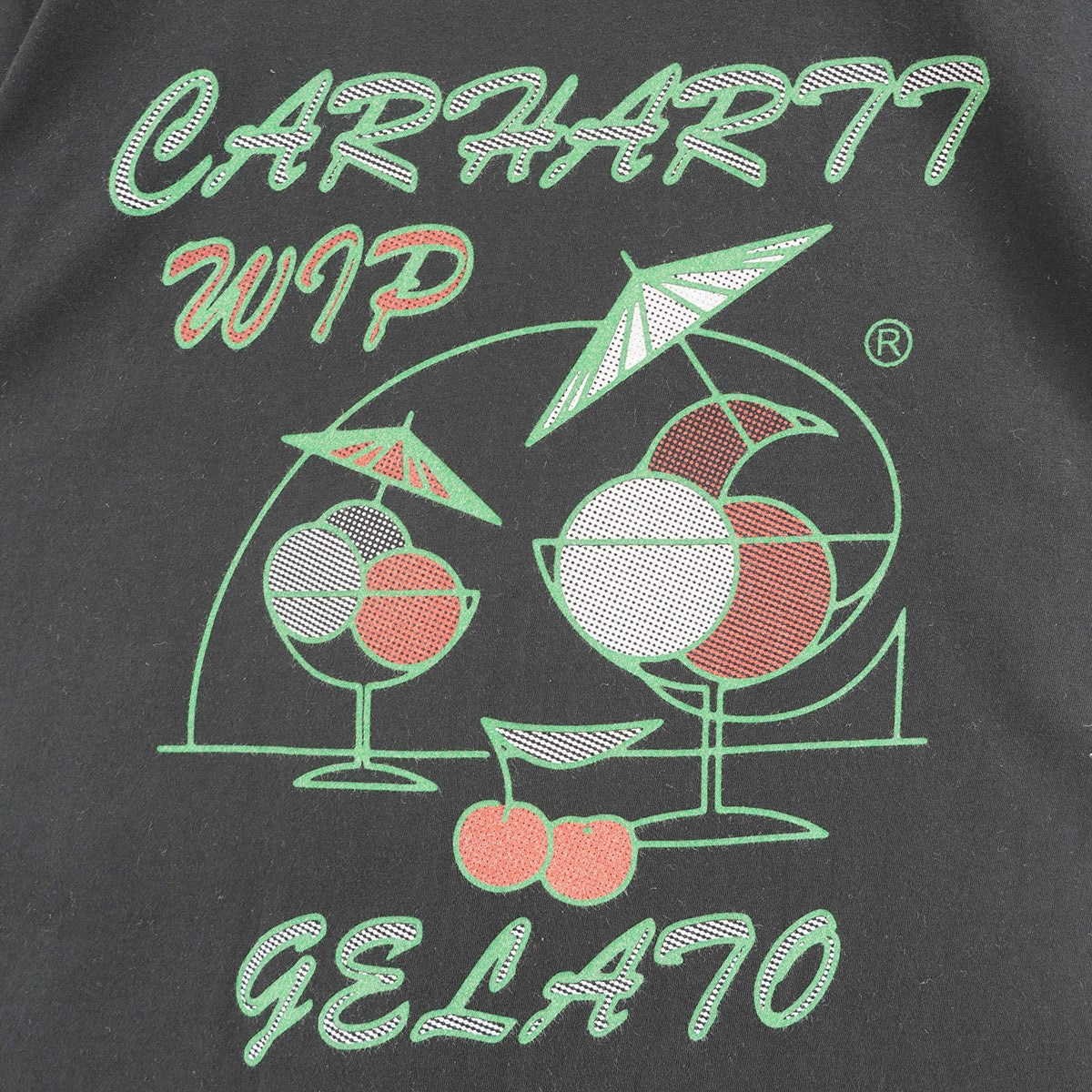 CARHARTT WIP S／S Gelato T-Shirt ジェラート ロゴ Tシャツ 古着・中古-4枚目のアイテム画像