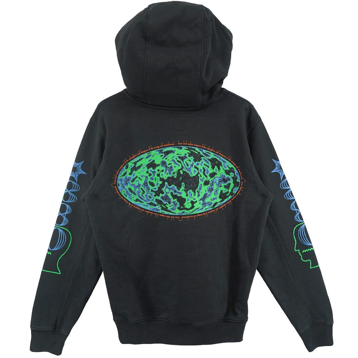 BRAIN DEAD 23AW Videosphere Hoodieロゴ グラフィック ビデオスフィア フーディー パーカー 古着・中古-2枚目のアイテム画像