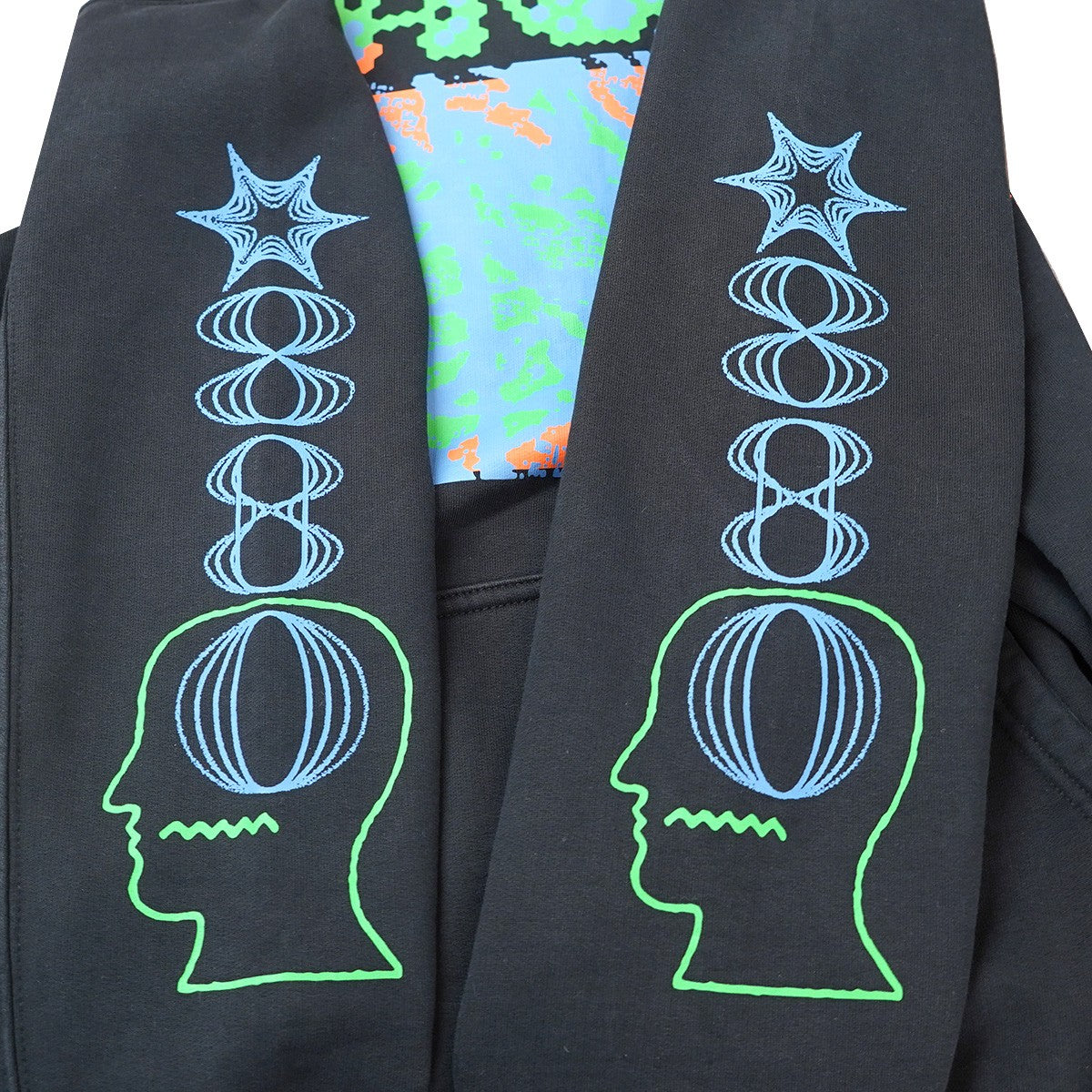 BRAIN DEAD 23AW Videosphere Hoodieロゴ グラフィック ビデオスフィア フーディー パーカー 古着・中古-6枚目のアイテム画像