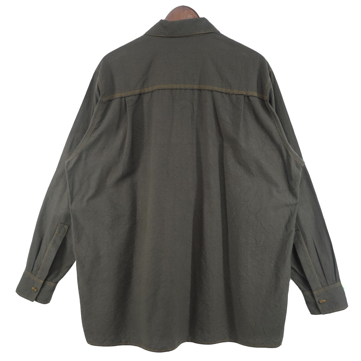 26SS khadi garment dyed shirtsカディ ガーメントダイ 加工 シャツ