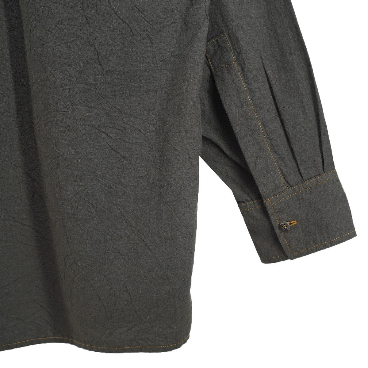 26SS khadi garment dyed shirtsカディ ガーメントダイ 加工 シャツ
