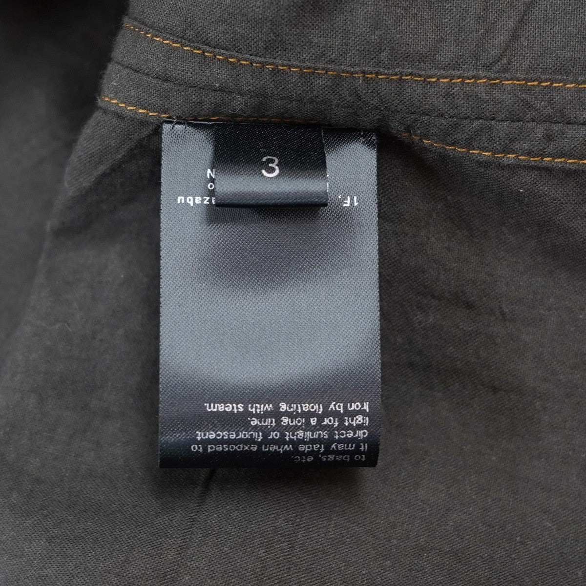 26SS khadi garment dyed shirtsカディ ガーメントダイ 加工 シャツ