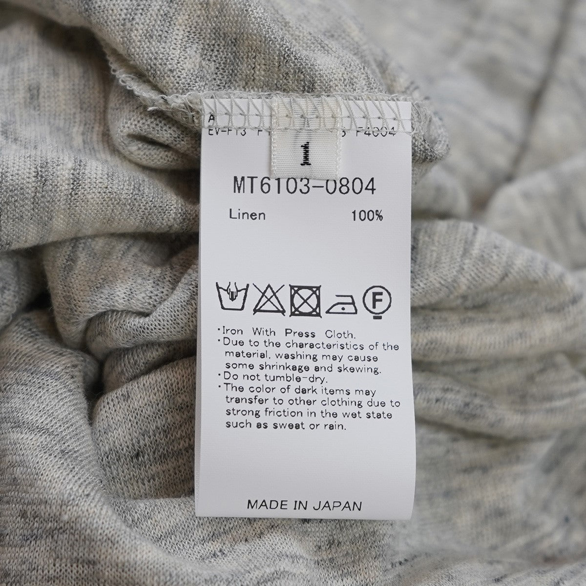 26SS  L／S BOAT TEE LINEN天竺麻 リネン ロングスリーブ 長袖 Tシャツ ロンT