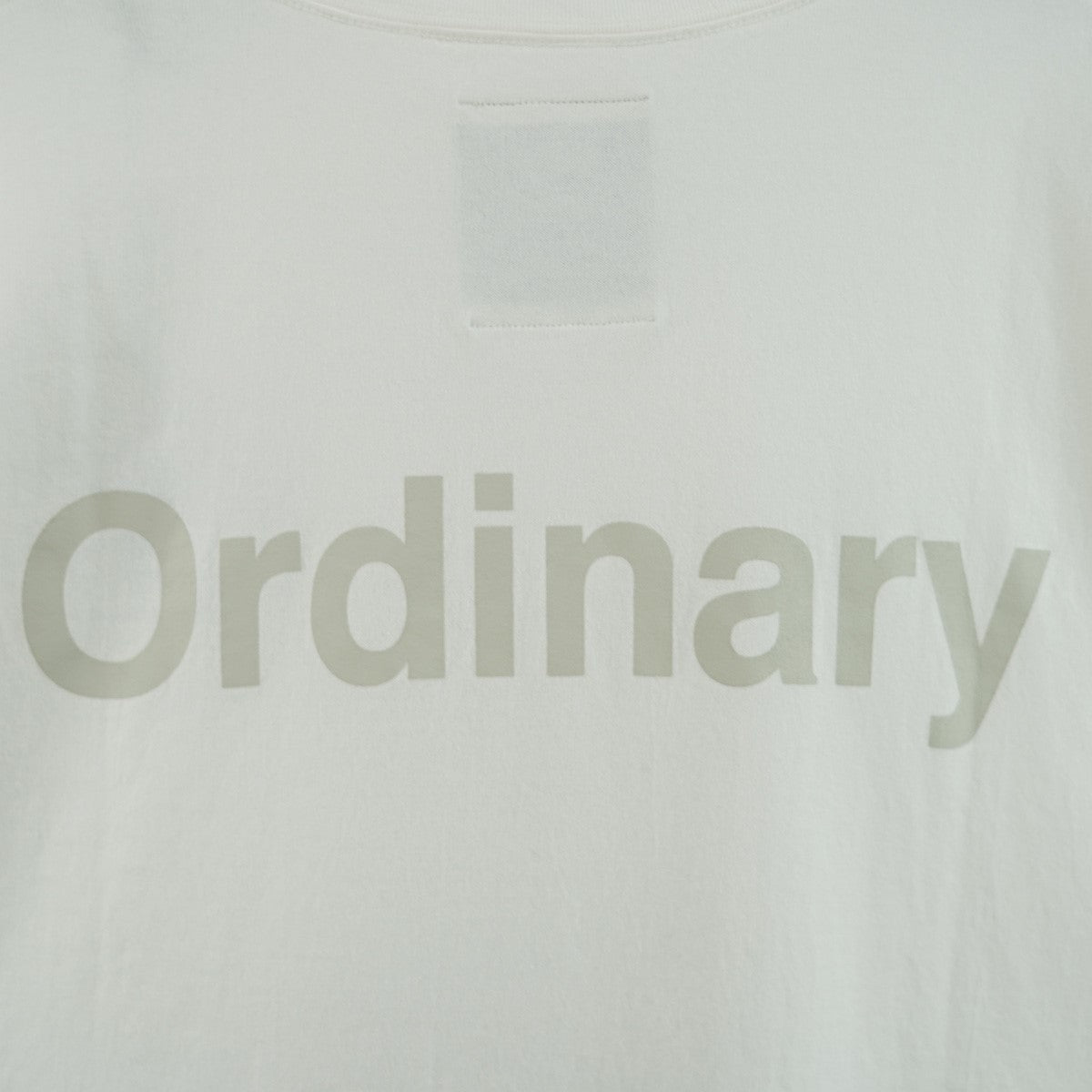 26SS DON’T TAG ME PRINTED TEE Vintage ヴィンテージ クラック加工 Ordinary People プリント  ロゴ刺繍 オーバーサイズ Tシャツ