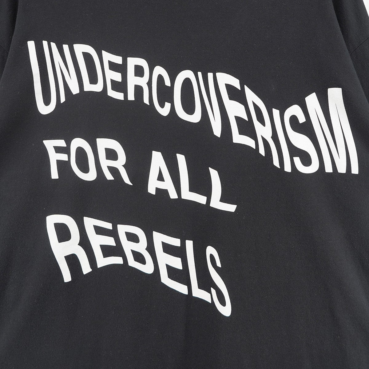 23SS Undercoverism LanguidTEE UCISM FOR ALL REBELSロゴ オーバーサイズ Tシャツ