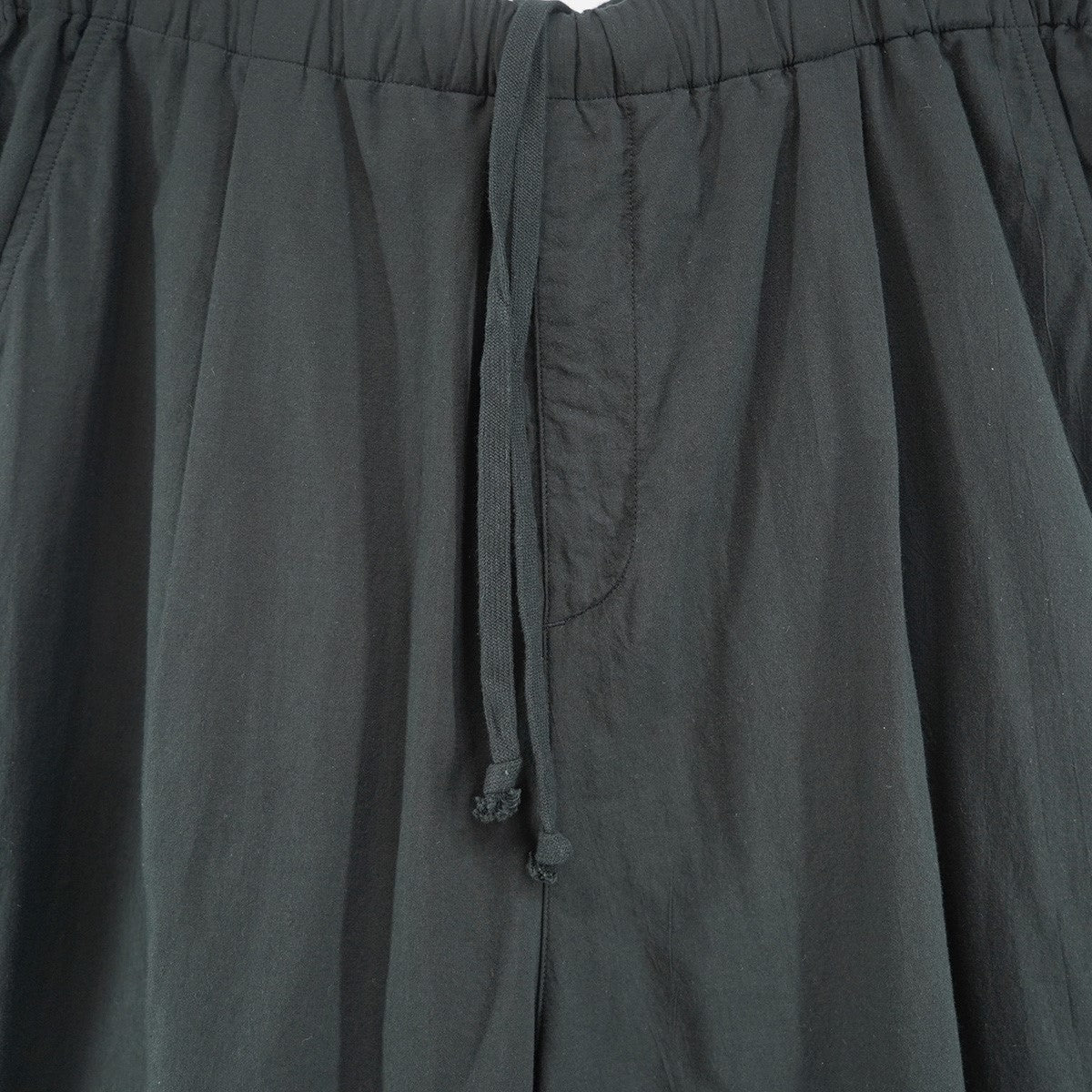 26SS  Cotton shorts ／ Cotton jersey panelCoローン後天竺切替ショーツ イージー ハーフパンツ