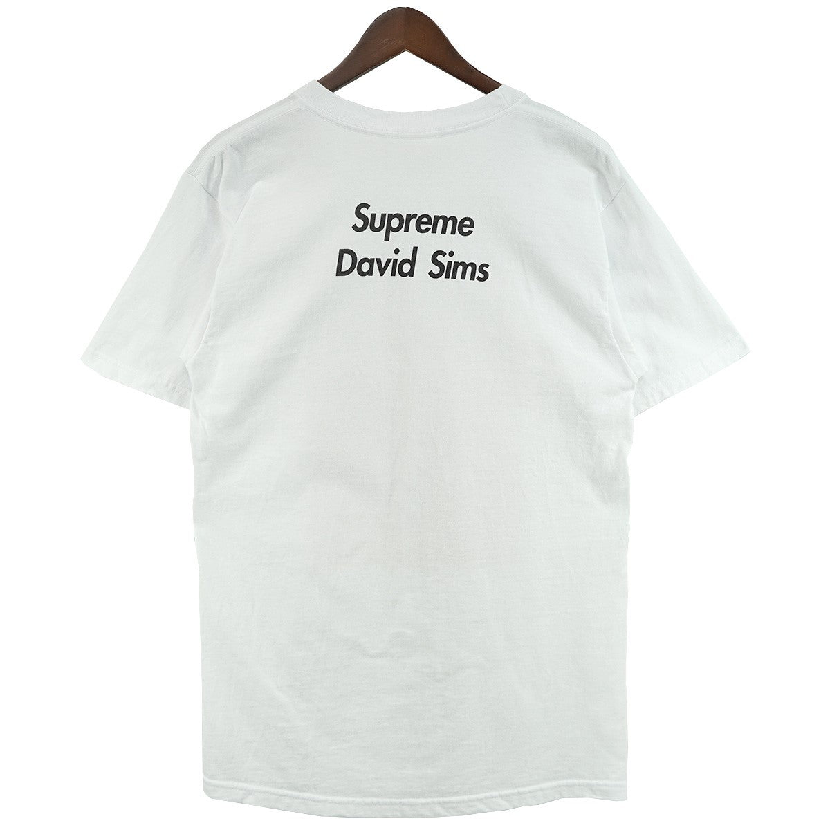 15AW David Sims Tee 非売品限定アイテムプロモ デヴィッド シムズ スケート グラフィック ロゴ バックプリント Tシャツ