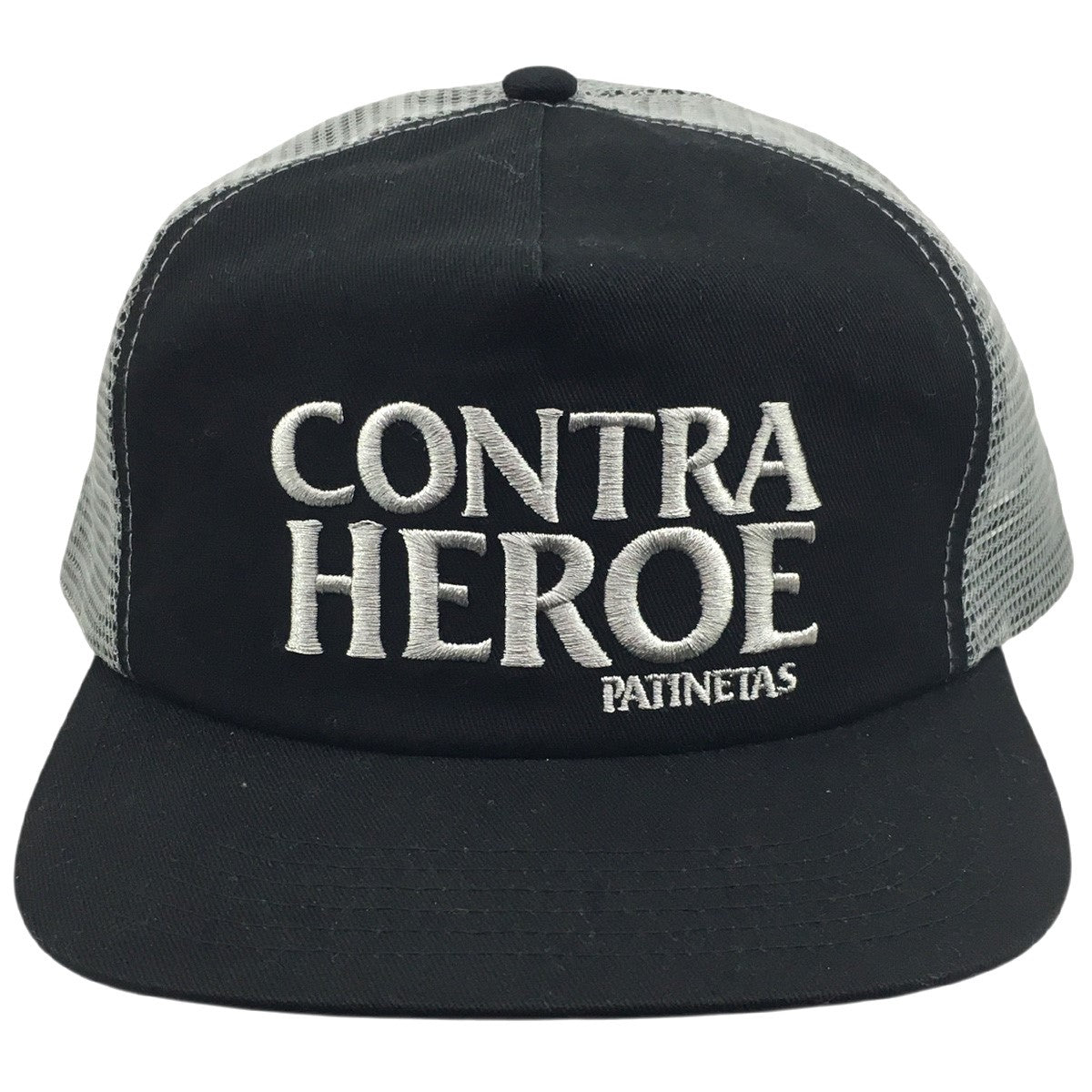 CONTRA HEROE CAP ロゴ スナップバック メッシュ キャップ 帽子