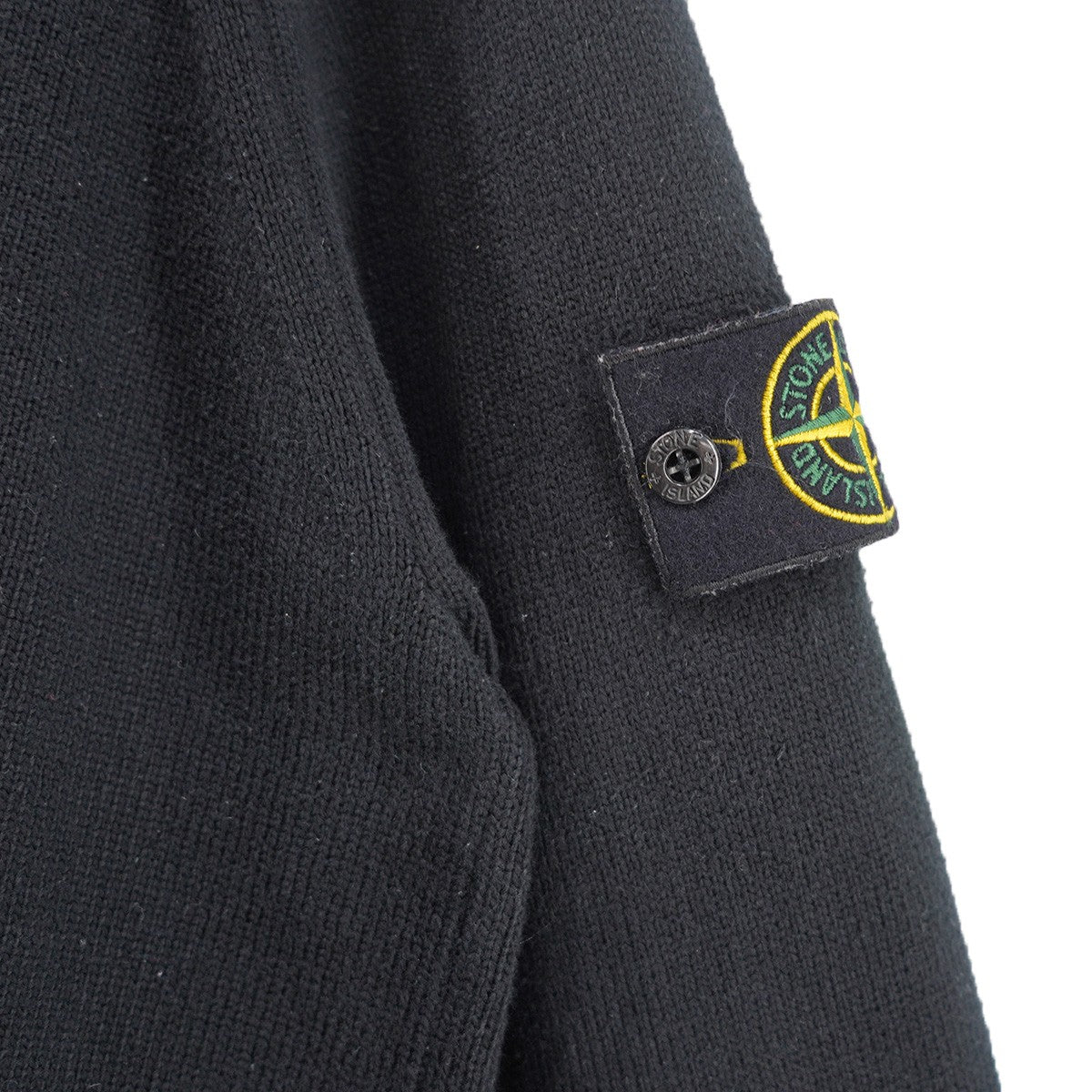22AW WAPPEN PATCH TURTLE-NECK KNITロゴパッチ コンパス タートルネック ニット セーター