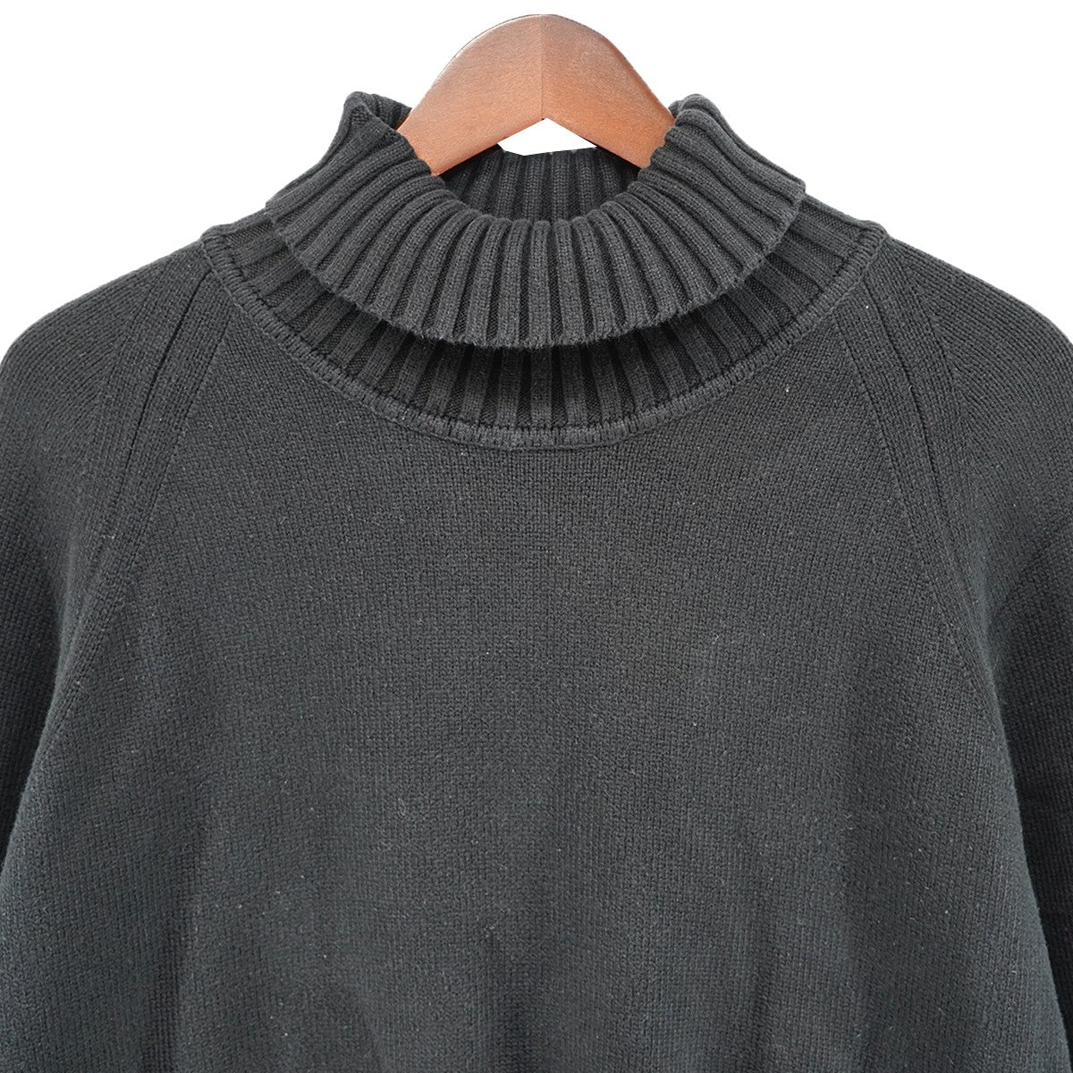 22AW WAPPEN PATCH TURTLE-NECK KNITロゴパッチ コンパス タートルネック ニット セーター