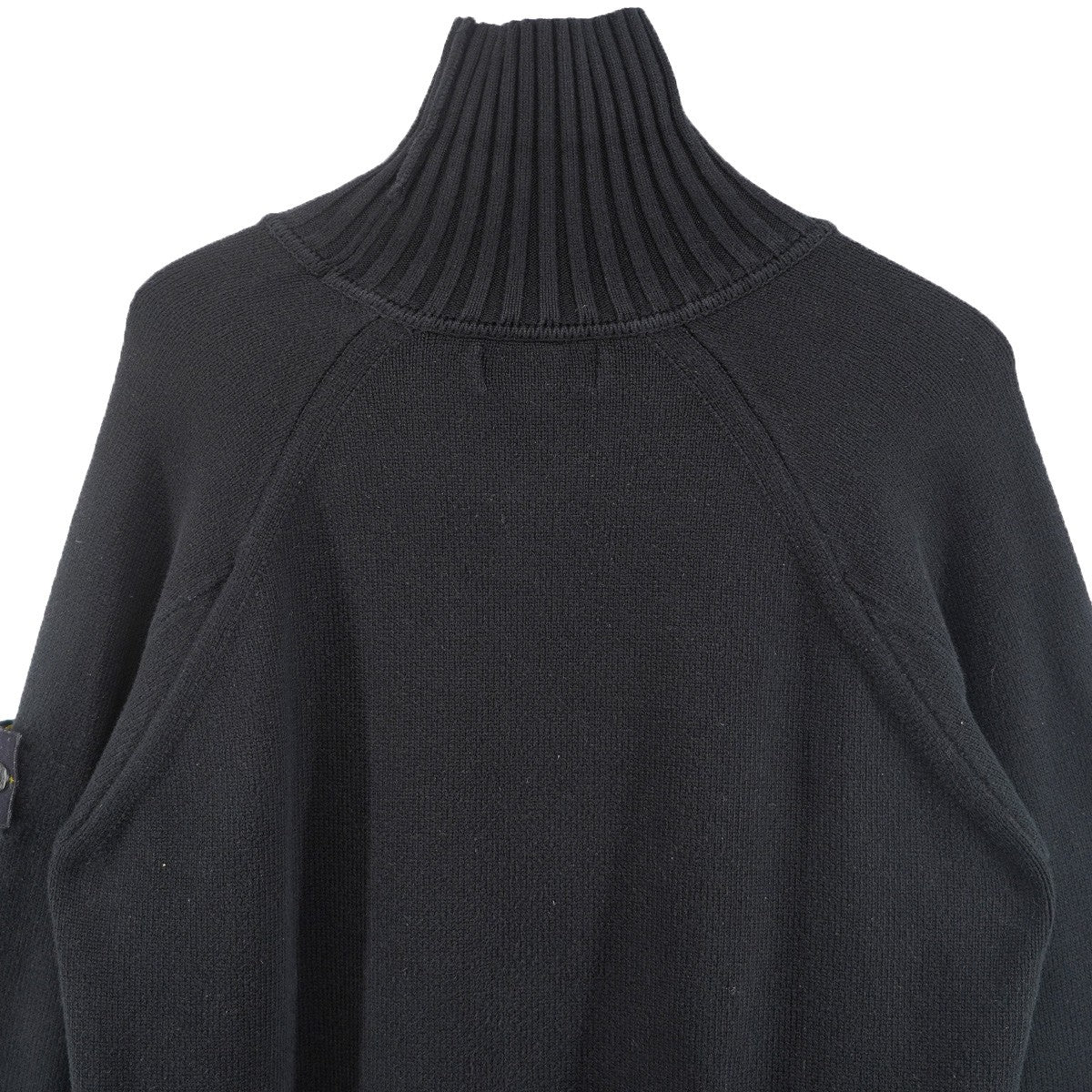 22AW WAPPEN PATCH TURTLE-NECK KNITロゴパッチ コンパス タートルネック ニット セーター