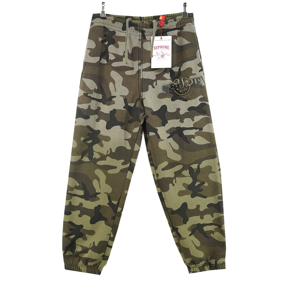 25AW True Religion Sweatpant Woodland Camoコラボ ウォッシュ加工 ロゴ イージー スウェットパンツ