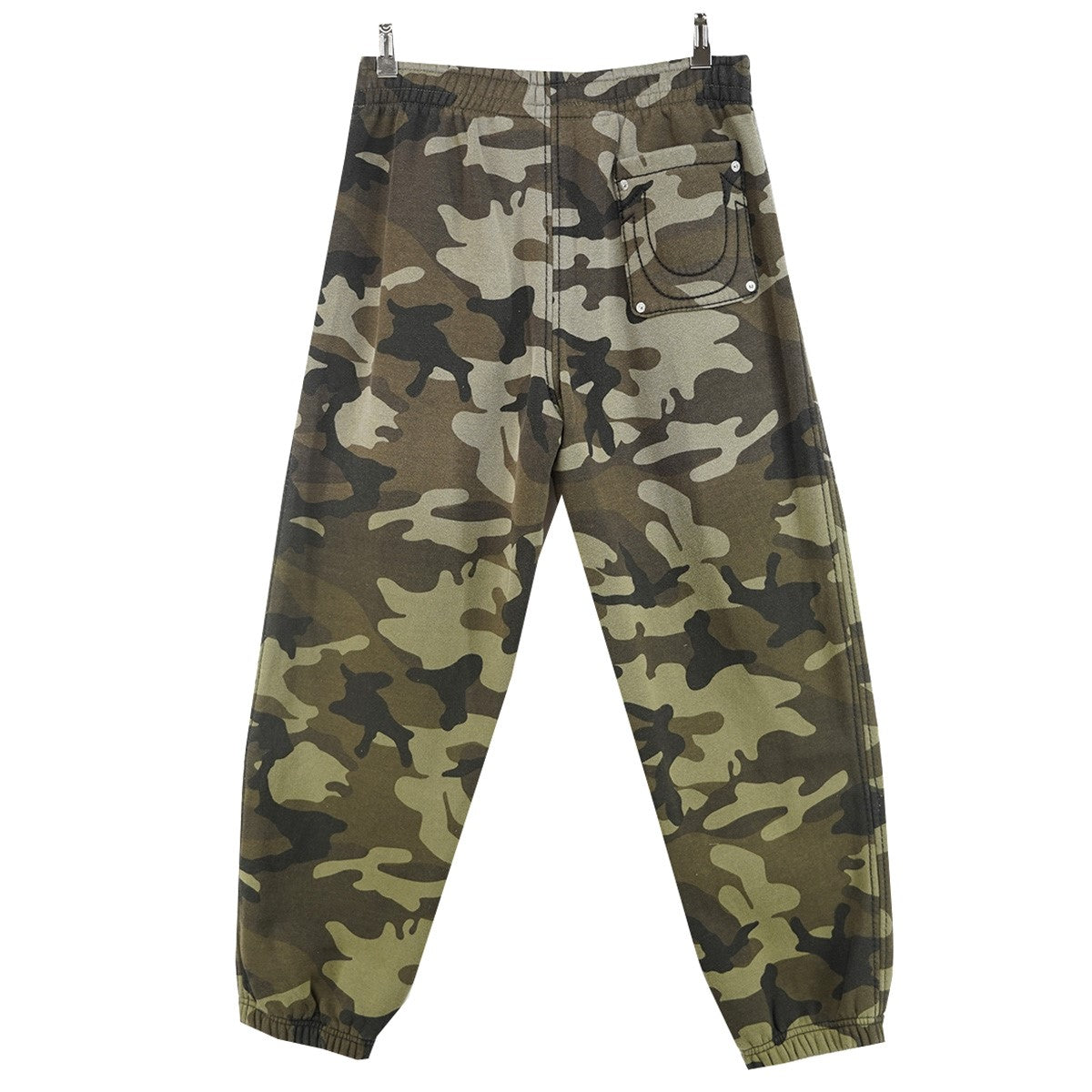 25AW True Religion Sweatpant Woodland Camoコラボ ウォッシュ加工 ロゴ イージー スウェットパンツ