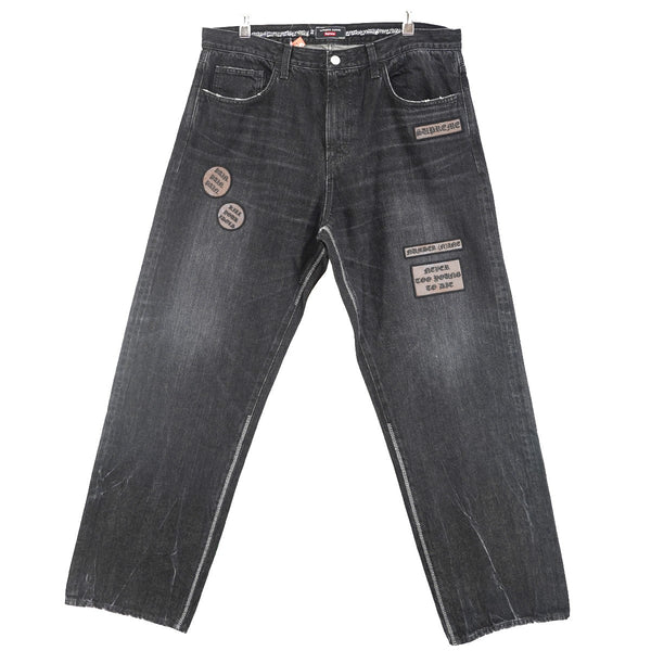 Supreme×NUMBER (N)INE 25AW Number (N)ine Patches Loose Fit Jean