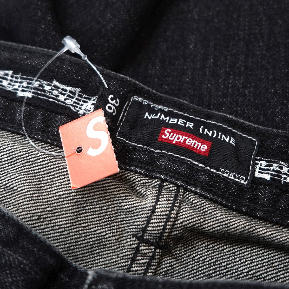 Supreme×NUMBER (N)INE 25AW Number (N)ine Patches Loose Fit Jean