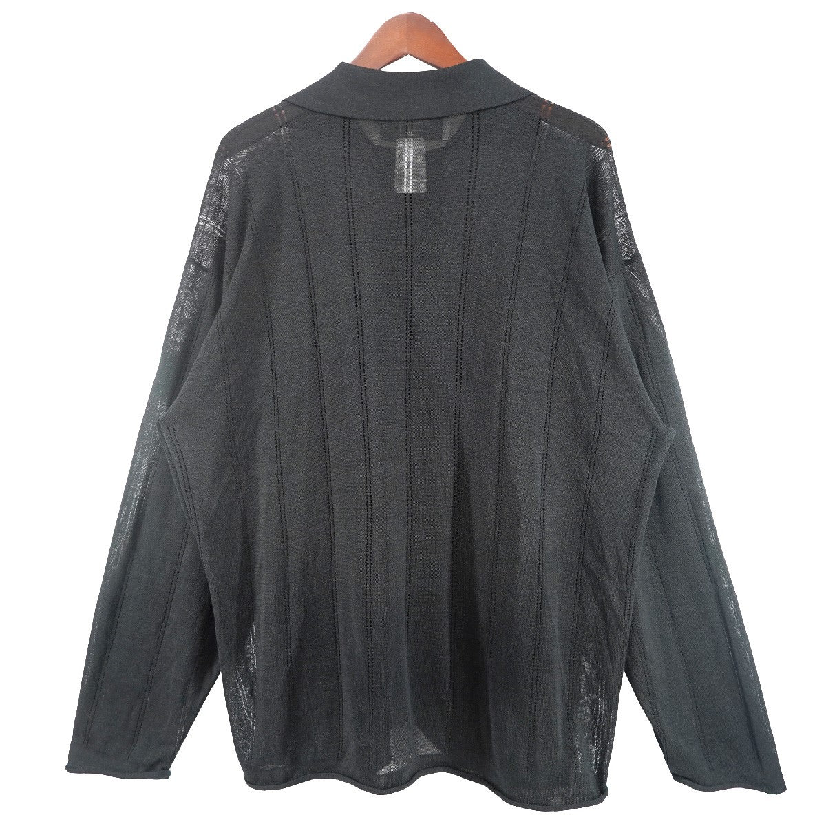 JYARI JYARI SILK SHIRTS CARDIGANジャリジャリ シルク シャツ カーディガン