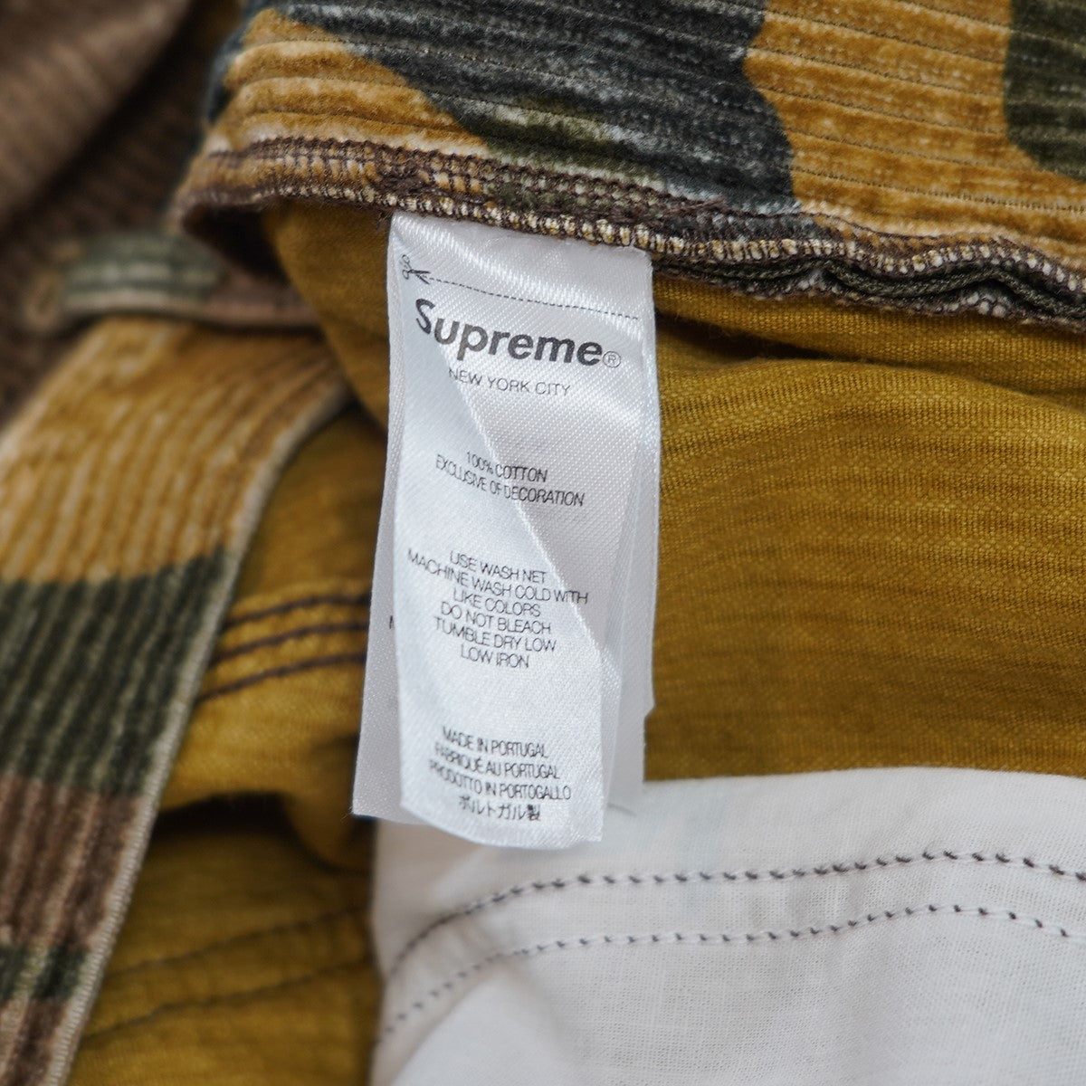 25AW Wide Wale Corduroy Painter Pant Woodland Camoワイド ウォール コーデュロイ 迷彩 カモフラージュ ペインター パンツ
