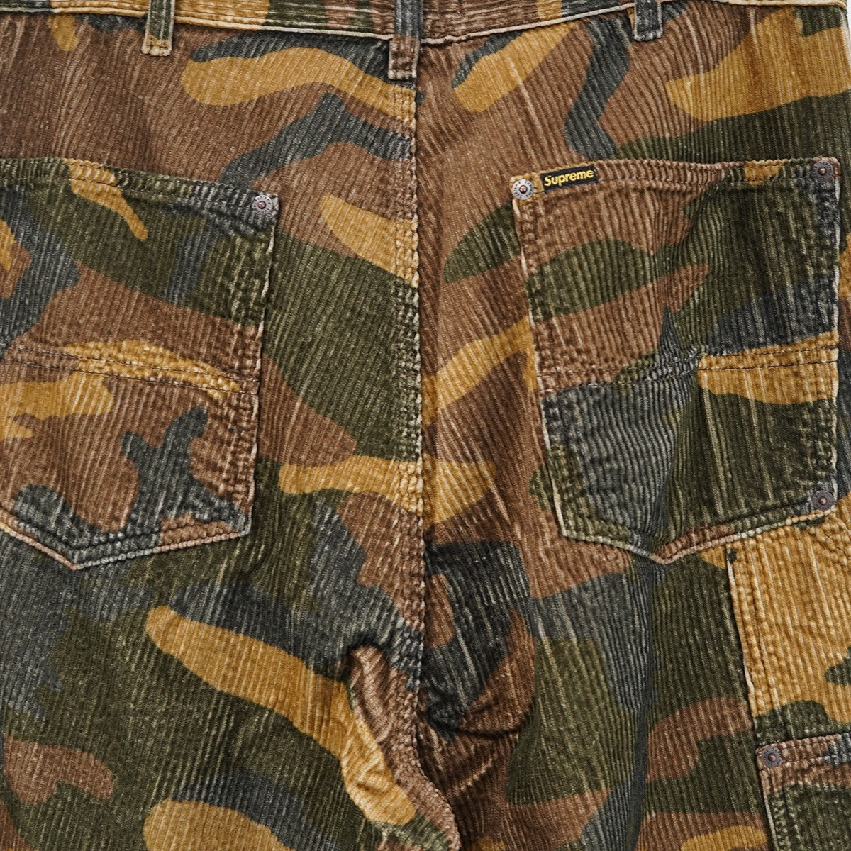 25AW Wide Wale Corduroy Painter Pant Woodland Camoワイド ウォール コーデュロイ 迷彩 カモフラージュ ペインター パンツ