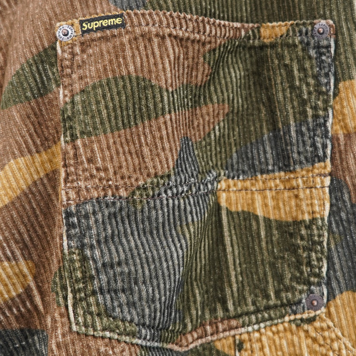 25AW Wide Wale Corduroy Painter Pant Woodland Camoワイド ウォール コーデュロイ 迷彩 カモフラージュ ペインター パンツ