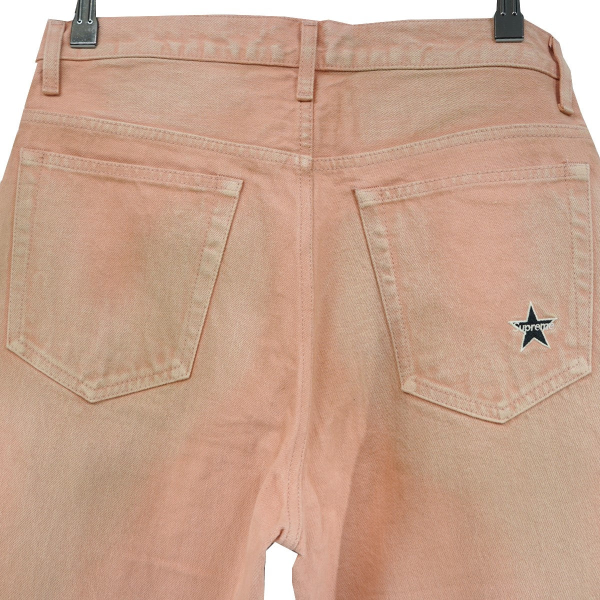 25AW Distressed Loose Fit Selvedge Jean スターパッチ ロゴディストレスド 加工 ルーズフィット セルビッジ ジーン デニムパンツ