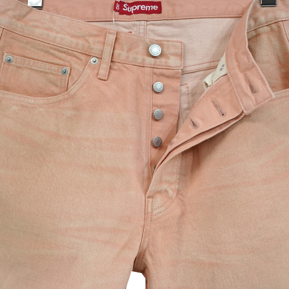 Supreme(シュプリーム) 25AW Distressed Loose Fit Selvedge Jean