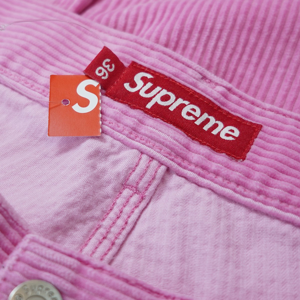 Supreme 25AW Wide Wale Corduroy Painter Pantワイド ウォール コーデュロイ ペインター パンツ 古着・中古-8枚目のアイテム画像