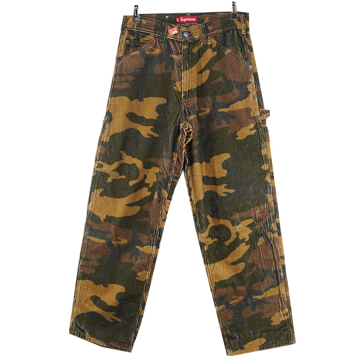 Supreme 25AW Wide Wale Corduroy Painter Pant Woodland Camoワイド ウォール コーデュロイ 迷彩 カモフラージュ ペインター パンツ 古着・中古-1枚目のアイテム画像