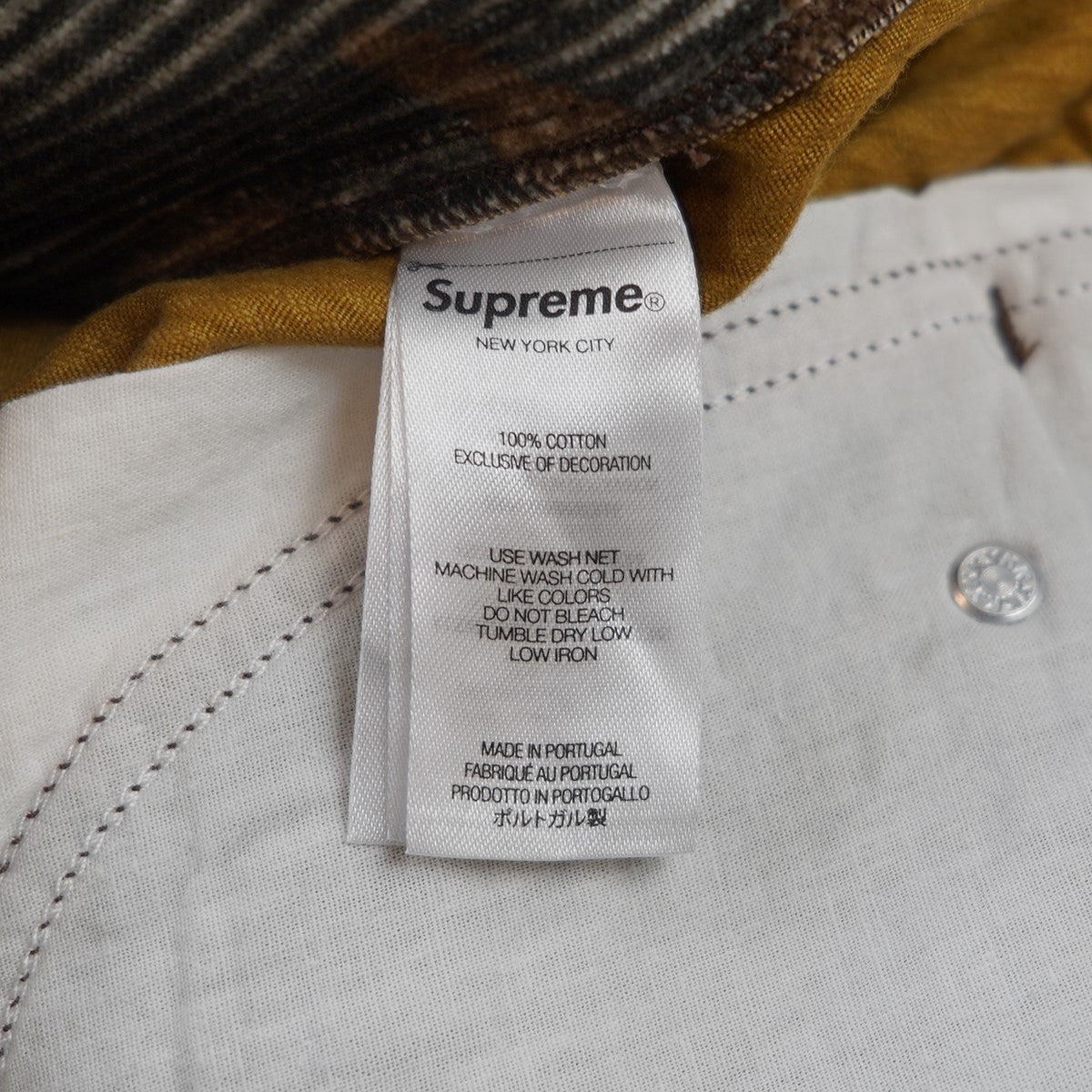 Supreme 25AW Wide Wale Corduroy Painter Pant Woodland Camoワイド ウォール コーデュロイ 迷彩 カモフラージュ ペインター パンツ 古着・中古-9枚目のアイテム画像