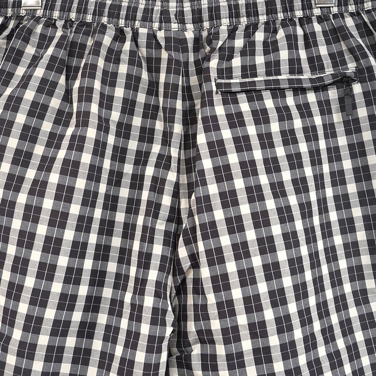 25AW Plaid Warm Up Pant サプレックス Supplex  ナイロンプレイド チェック サイド ジップ ロゴ刺繍 トラック ウォームアップ イージー パンツ