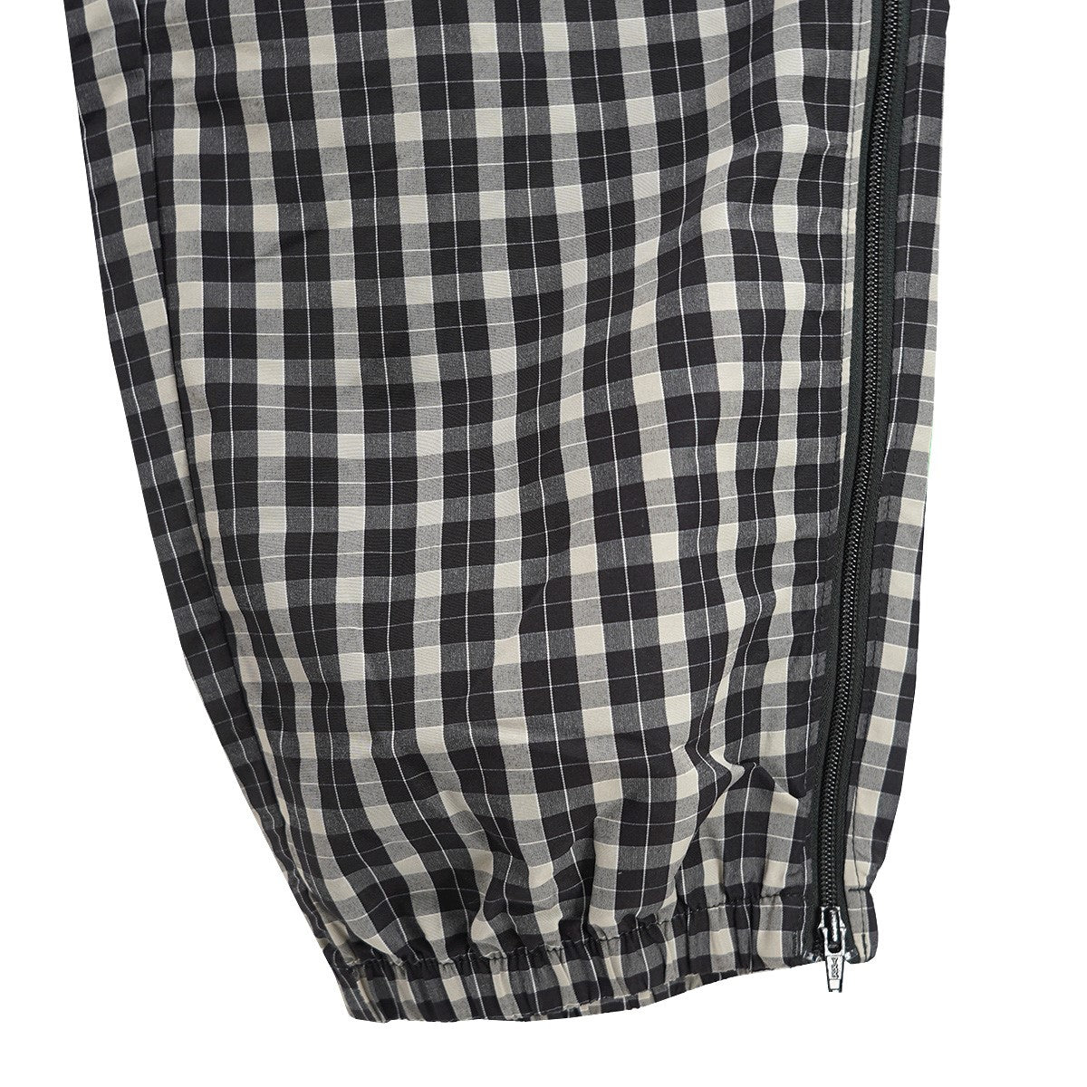 25AW Plaid Warm Up Pant サプレックス Supplex  ナイロンプレイド チェック サイド ジップ ロゴ刺繍 トラック ウォームアップ イージー パンツ