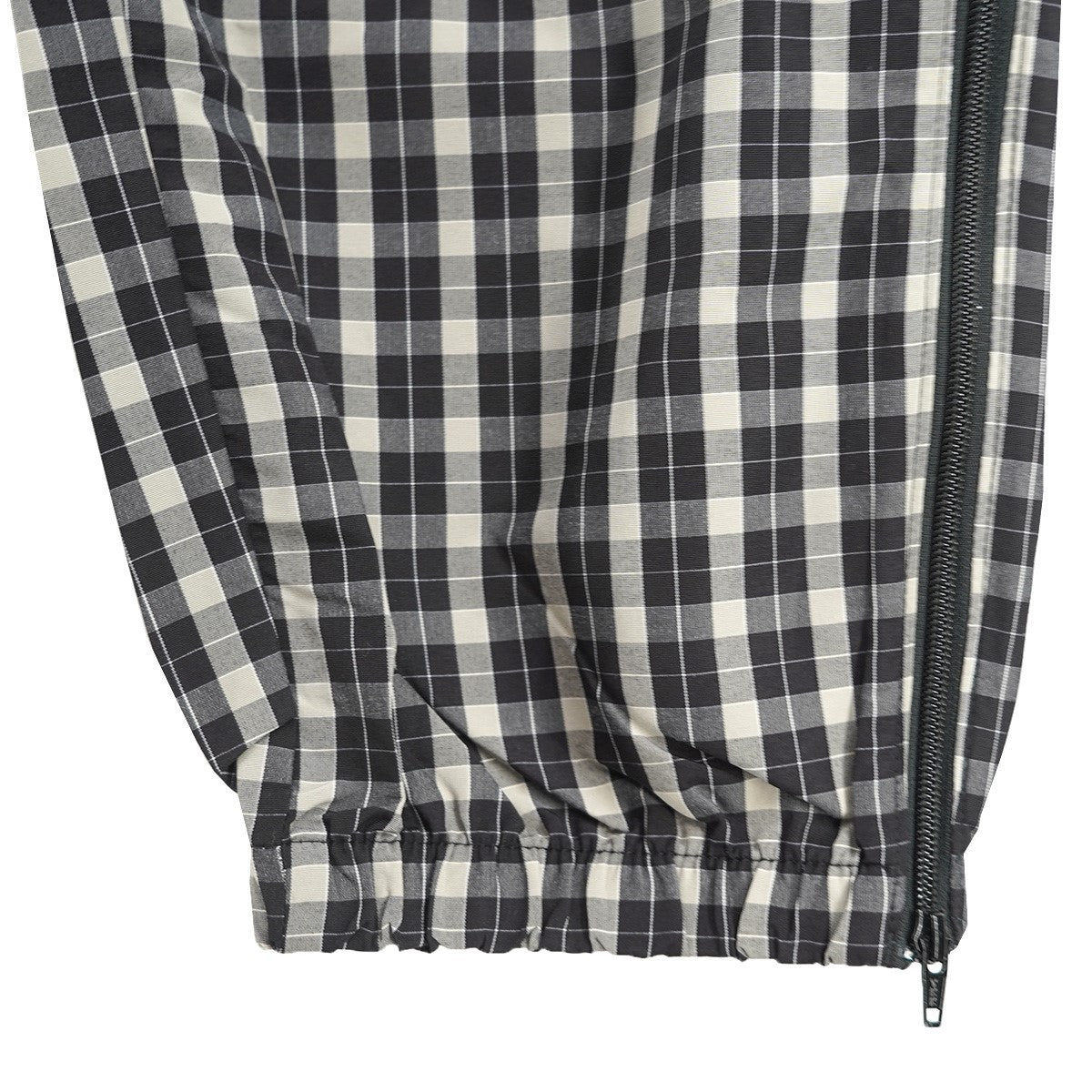 25AW Plaid Warm Up Pant サプレックス Supplex  ナイロンプレイド チェック サイド ジップ ロゴ刺繍 トラック ウォームアップ イージー パンツ