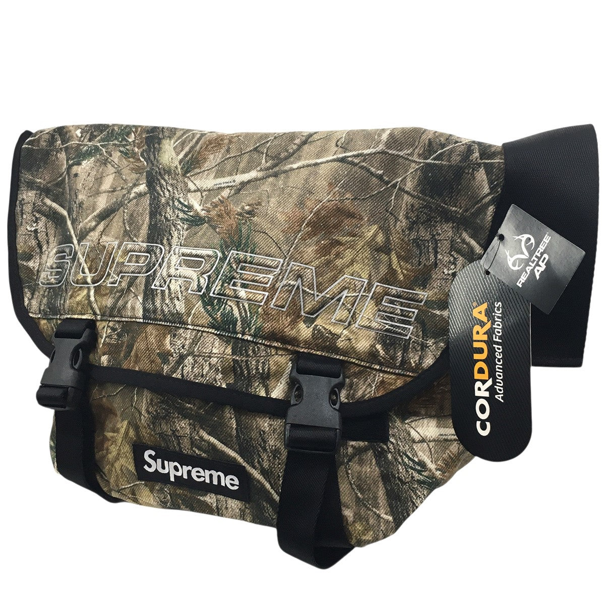 25AW Denim Messenger Bag Realtree AP Camoロゴ デニム カモ 迷彩 メッセンジャーバッグ 鞄