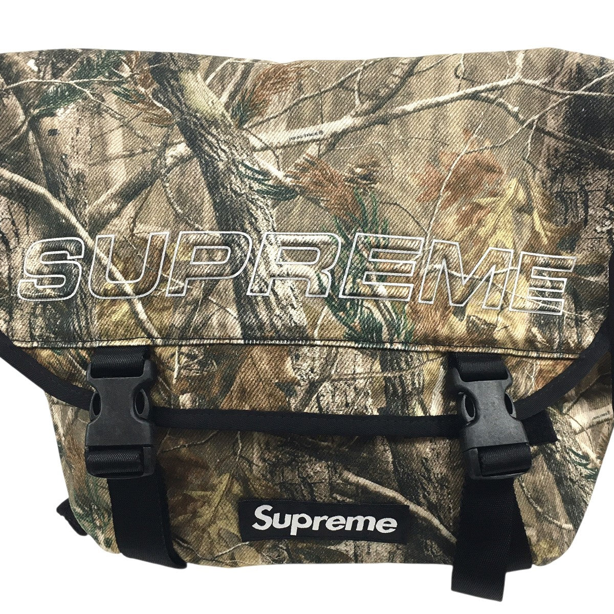 25AW Denim Messenger Bag Realtree AP Camoロゴ デニム カモ 迷彩 メッセンジャーバッグ 鞄