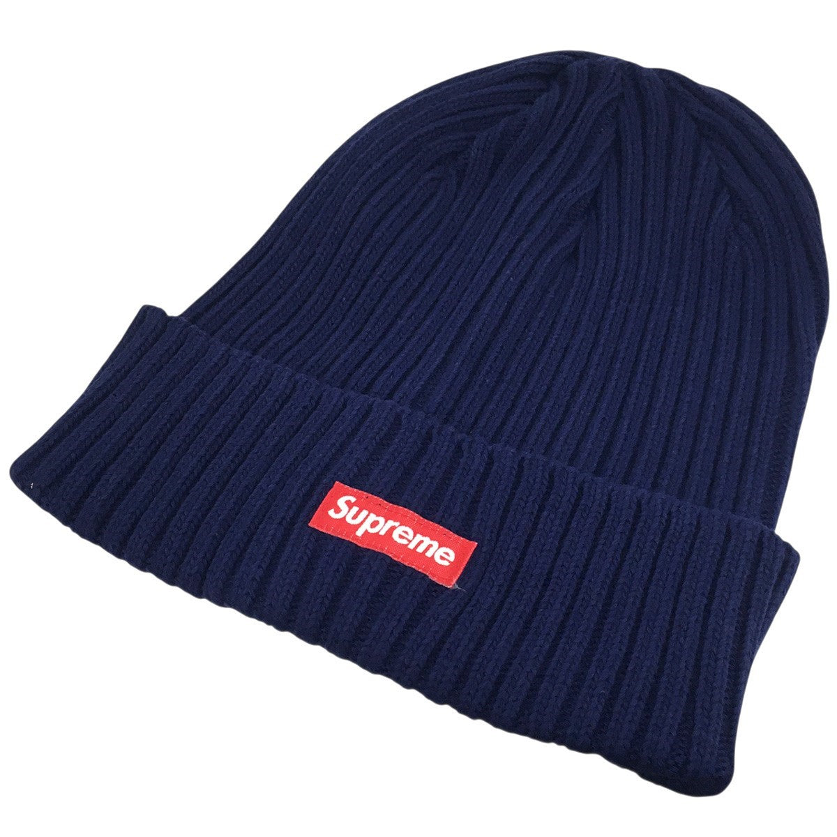 25SS Overdyed Beanieオーバーダイド 加工 スモール ボックス ロゴ ビーニー ニットキャップ