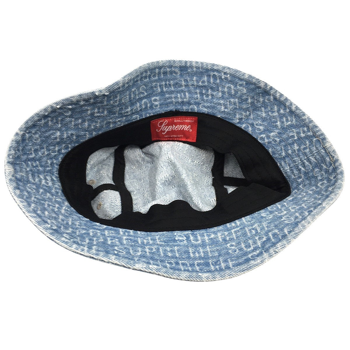 Supreme 24AW Needle Punch Denim Crusherニードル パンチ デニム クラッシャー ロゴ ハット 帽子 古着・中古-5枚目のアイテム画像