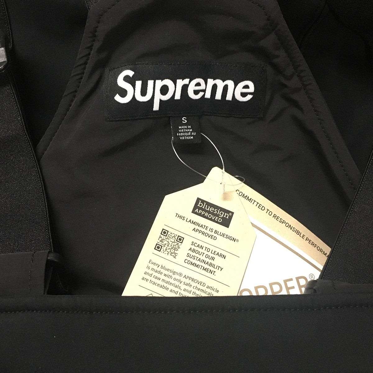 24AW WINDSTOPPER Overallsボックスロゴ ウィンドストッパー オーバーオール