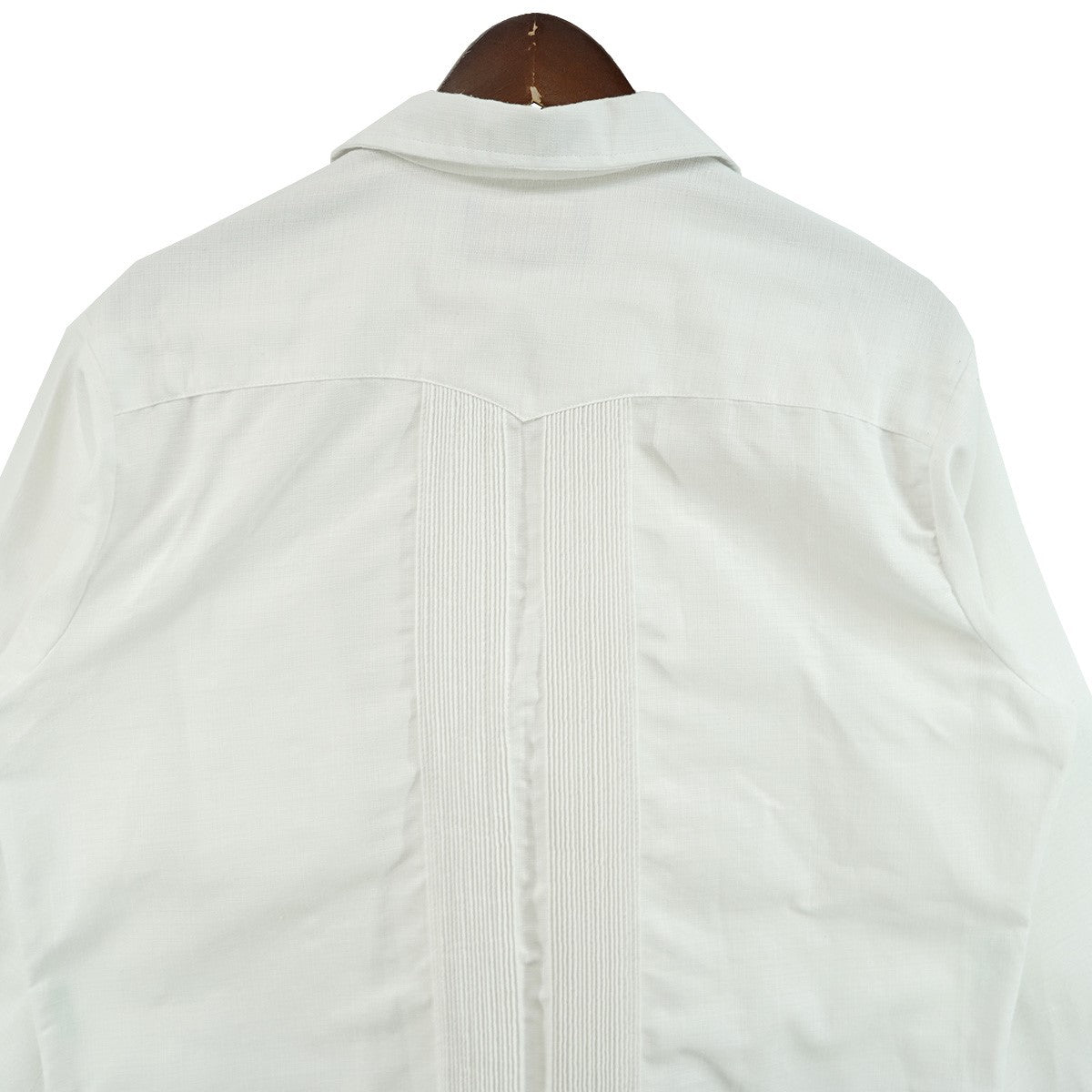 L／S GUAYABERA REJILLADA レヒラーダグァジャベーラ 刺繍 4パッチポケット 長袖 ロングスリーブ キューバ シャツ