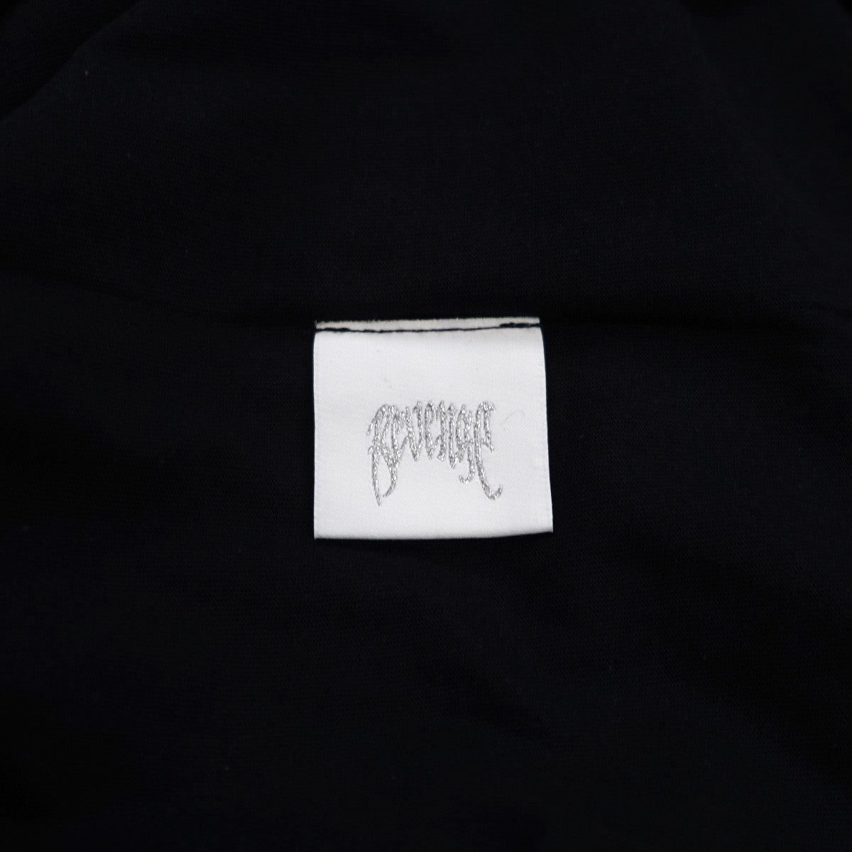 REVENGE 23SS Bones T-shirt ガーメントダイ 製品染め 加工 ボーン 骨 ロゴグラフィック スカル バック プリント オーバーサイズ ボックスシルエット 半袖 Tシャツ 古着・中古-6枚目のアイテム画像