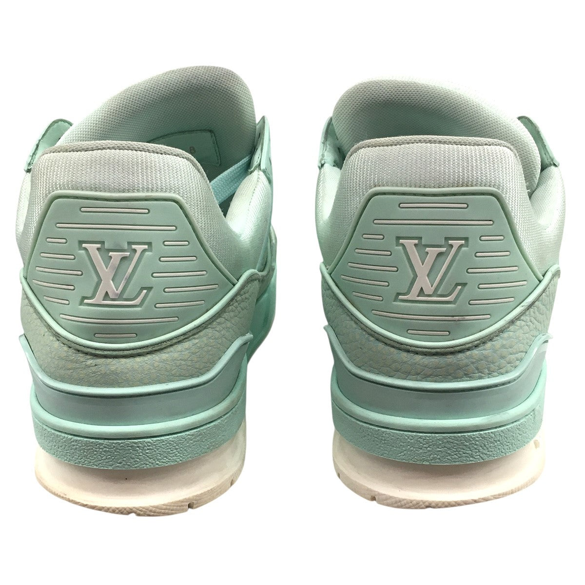 24SS  LV Trainer Sneakerロゴ LV トレイナー トレーナー ライン レザー スニーカー シューズ 靴